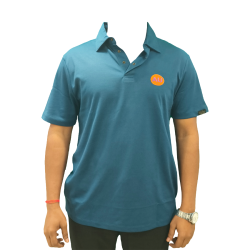 Rare Rabbit Signature Polo T-shirt Blue